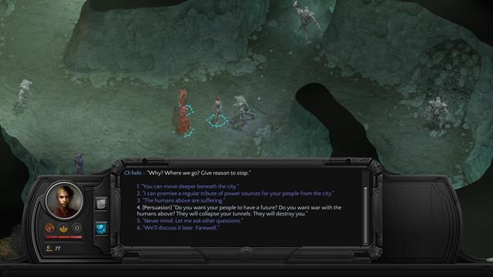 Zamiast kraść jaja, wystarczy po prostu znaleźć pokojowe rozwiązanie, rozmawiając z Chkektem - Niestabilne fundamenty (Shaky Foundations) - zadanie poboczne - Torment: Tides of Numenera - poradnik do gry