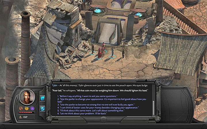 Udziel Piquo dowolnej porady - Kłopotliwy syn (Wayward Son) - zadanie poboczne | Torment Tides of Numenera - Torment: Tides of Numenera - poradnik do gry
