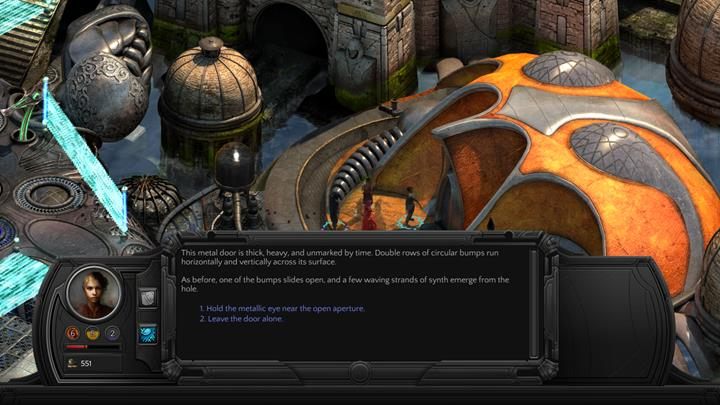 Wejscie do Lazaretu. - Lazaret Zdławionego Echa (The Anechoic Lazaret) - poboczne zadanie - Torment: Tides of Numenera - poradnik do gry