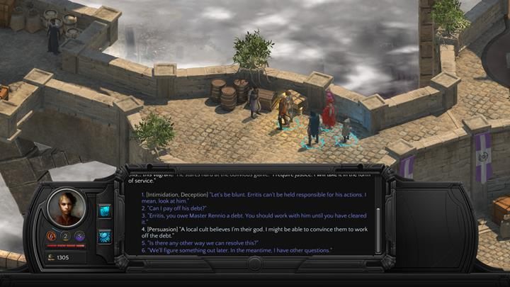 Zadanie jest bardzo proste - wystarczy zlokalizować Erritisa i wysłać go do Mistrza Rennio - Kradzież latającego okrętu (The Airship Theft) - poboczne zadanie - Torment: Tides of Numenera - poradnik do gry