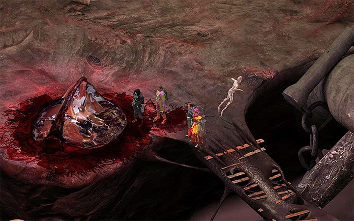 Cysta musi pęknąć i pozwoli ci to na jej zbadanie i zdobycie rękojeści - Jak zdobyć skalpel do otwierania Paszcz w Wykwicie? | Torment Tides of Numenera - Torment: Tides of Numenera - poradnik do gry