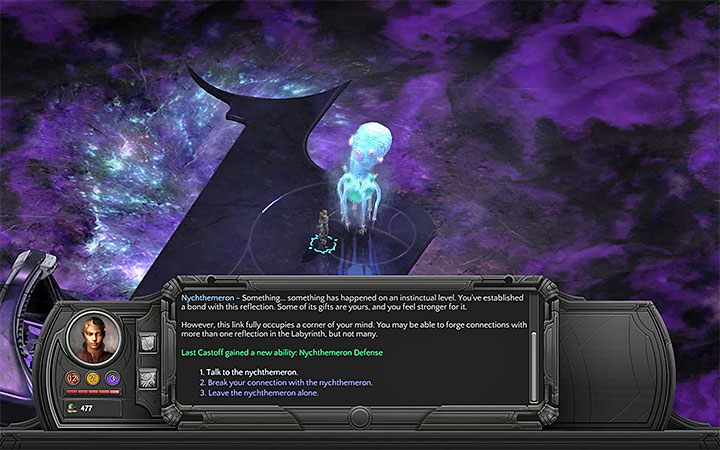 Porozmawiaj z Nyktemeronem w umyśle bohatera, a odblokujesz nową zdolność - Beleazar i Bestia - zadanie poboczne (Beleazar and the Beast) - Torment: Tides of Numenera - poradnik do gry
