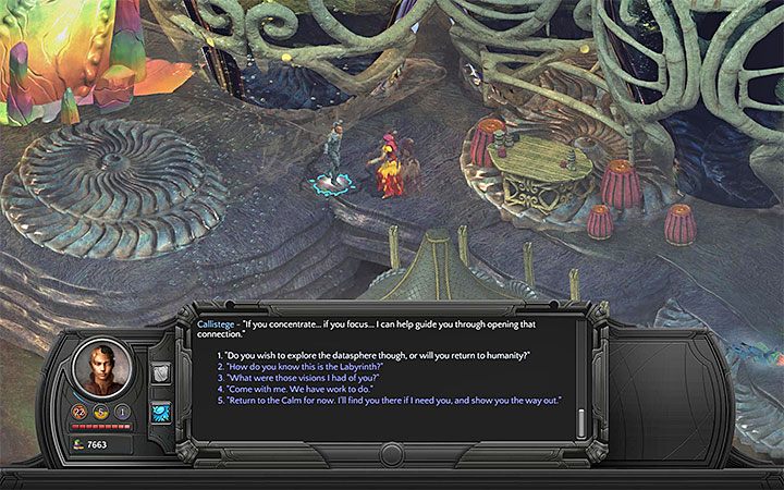 Porusz temat Infosfery podczas spotkania z Callistege - Osiągnięcia i trofea w Torment Tides of Numenera - Torment: Tides of Numenera - poradnik do gry