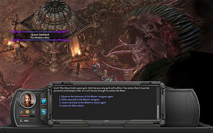 Coty to jedna z osób nadających się do złożenia w ofierze Paszczy z Małego Nihileshu - Wyzwoleniec (Freedman) | Torment Tides of Numenera - Torment: Tides of Numenera - poradnik do gry