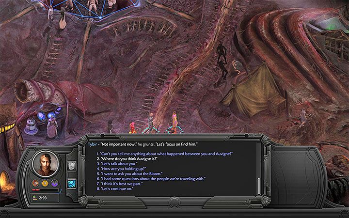 Porozmawiaj z Tybirem na temat jego byłego kochanka - Tybir - Złamane Serca (Broken Hearts) - Torment: Tides of Numenera - poradnik do gry