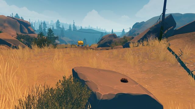 Kieruj się w górę w stronę zapasów (CACHE 302) - Dzień 2 - Opis przejścia - Firewatch - poradnik do gry