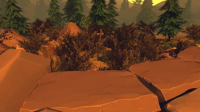 Podejdź do obozu, a następnie zaraportuj zniszczony most - Dzień 76 - Opis przejścia - Firewatch - poradnik do gry