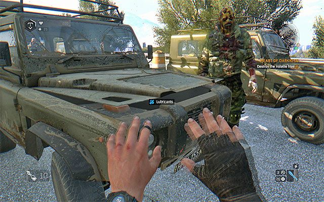 Pojazdy wojskowe, policyjne i pogotowia gwarantują największe szanse na zdobycie rzadkich składników - Naprawianie i ulepszanie pojazdu | Pojazd buggy | Dying Light The Following - Dying Light: The Following - poradnik do gry