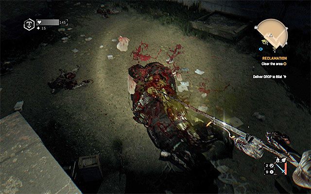 Walcz do momentu pozbawienia Hollera wszystkich punktów zdrowia - Odzysk (Reclamation) [boss Holler] | Poboczne zadania - Farma Jasira - Dying Light: The Following - poradnik do gry