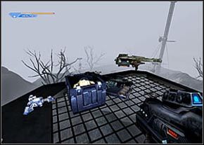 Teraz ruszaj w stronę mostu - Outside Polaris | Janus | Unreal II The Awakening - Unreal II: The Awakening - poradnik do gry