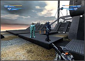 1 - Polaris Geologics Research - Rooftop | Janus | Unreal II The Awakening - Unreal II: The Awakening - poradnik do gry