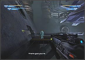 W korytarzu czeka Cię kolejna przeprawa z masą pajęczaków - Desolation | Hell | Unreal II The Awakening - Unreal II: The Awakening - poradnik do gry