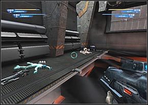 Teraz udaj się do centralnego i wskocz w widzianą z góry dziurę w podłodze - Disclosure - część 2 | Hell | Unreal II The Awakening - Unreal II: The Awakening - poradnik do gry