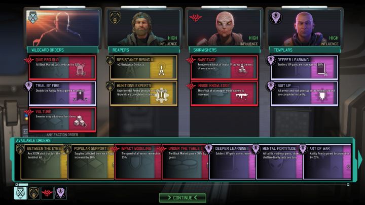 Wszystkie 3 dostępne frakcje ruchu oporu. - Informacje ogólne o nowych klasach postaci w War of the Chosen | XCOM 2 - XCOM 2 - poradnik do gry