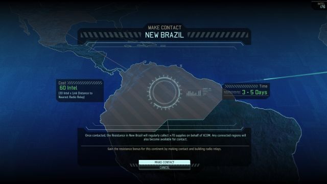 By nawiązać kontakt, trzeba znaleźć odpowiednią aktywność na mapie świata. - Nawiązywanie kontaktu z ruchem oporu | Kluczowe mechanizmy rozgrywki | XCOM 2 - XCOM 2 - poradnik do gry