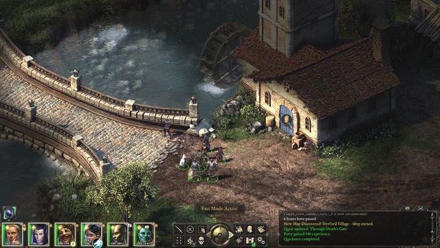 Od razu po wejściu do budynku rozpocznie się scenka, w której Eska jest atakowany przez grupę paladynów, z Cevestinem na czele - Posępna przysięga (Bleak Oath) - zadanie poboczne - Krzepa (Stalwart Village) M1 - Pillars of Eternity: The White March Part II - poradnik do gry