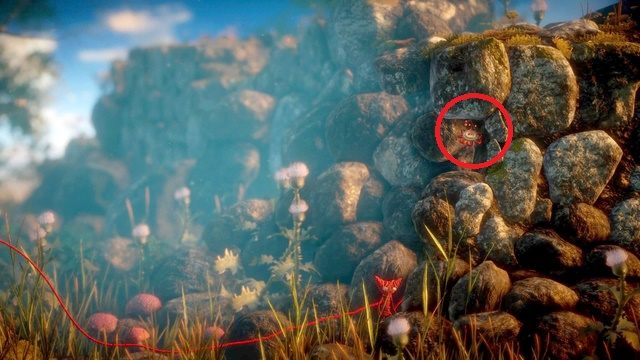 Trzeci sekret, trudny do zauważenia - Poziom 1 - Thistle and Weeds | Sekrety w Unravel - guziki - Unravel - poradnik do gry