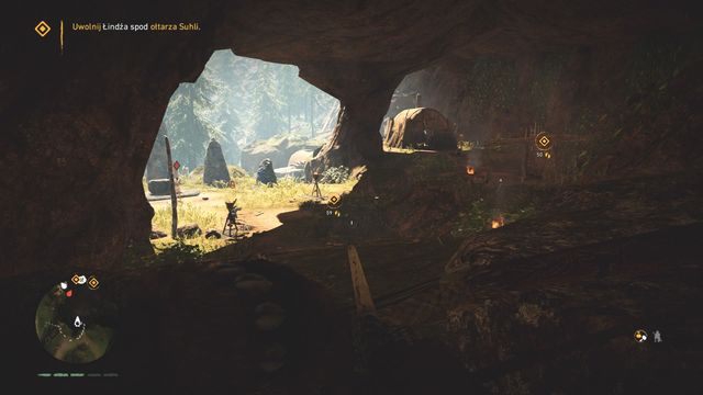 Jedna klatka znajduje się w jaskini. - Ziemia Izila | Opis przejścia | Far Cry Primal - Far Cry Primal - poradnik do gry