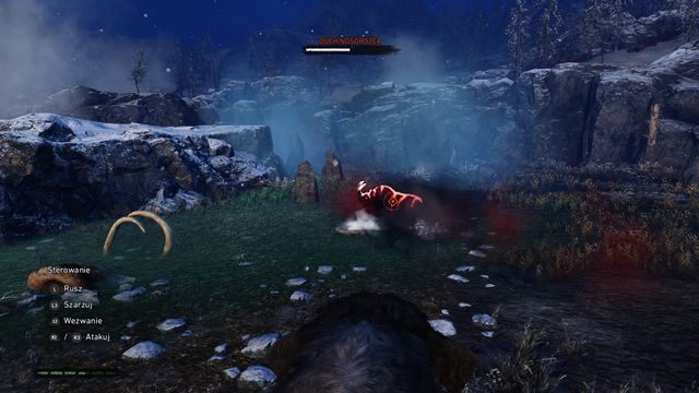 Szarże i szybkie ataki w bliskiej odległości dobiją nosorożca. - Zwierzęcy pojedynek | Legenda Mamuta | Far Cry Primal - Far Cry Primal - poradnik do gry