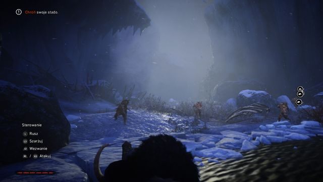 Wyjdź z wody i błyskawicznie zaatakuj przeciwników. - Polowanie na łowców | Legenda Mamuta | Far Cry Primal - Far Cry Primal - poradnik do gry