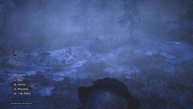 Po drodze uważaj na zamaskowane pułapki. - Polowanie na łowców | Legenda Mamuta | Far Cry Primal - Far Cry Primal - poradnik do gry
