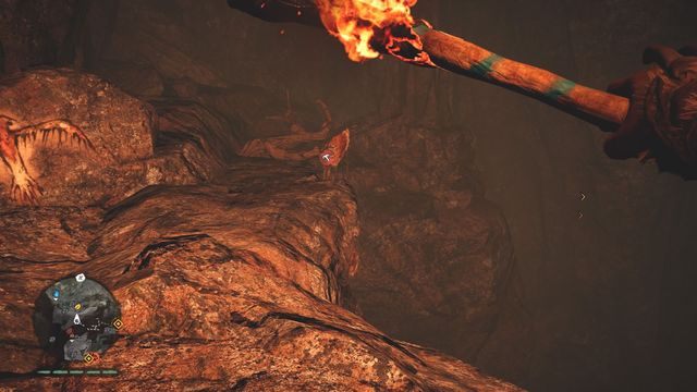 Przed wyruszeniem do tej jaskini nie zapomnij o zabraniu kilku Rzadkich żółtych liści, które umożliwią Ci przygotowanie odtrutki - Rysunki naskalne | Północne Oros | Far Cry Primal - Far Cry Primal - poradnik do gry