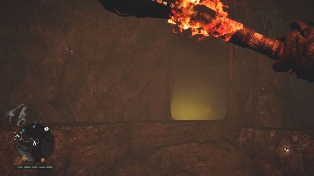Z groty z Rysunkiem naskalnym #3 znajdź miejsce, w którym wydobywa się zielona chmura (trucizna) - Ręce Daiszy 1-10 | Północne Oros | Far Cry Primal - Far Cry Primal - poradnik do gry