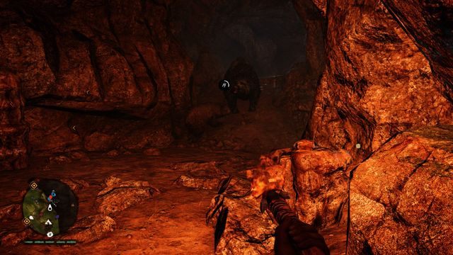 Uwaga: Największym problemem jest strzegący jaskini niedźwiedź jaskiniowy - Rysunki naskalne | Południowe Oros | Far Cry Primal - Far Cry Primal - poradnik do gry