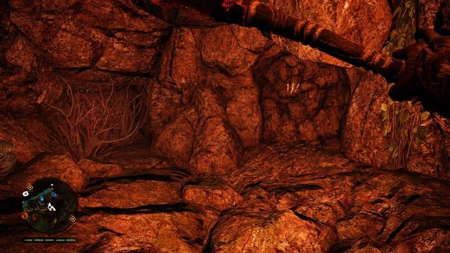 Jaskinia sama w sobie stanowi grotę z dwoma odnogami - Ręce Daiszy | Południowe Oros | Far Cry Primal - Far Cry Primal - poradnik do gry