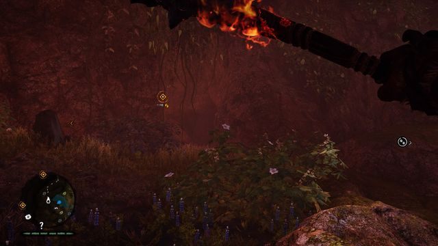 Wejście do niej odnajdziesz za niewielkim wodospadem - Maski Izila | Południowe Oros | Far Cry Primal - Far Cry Primal - poradnik do gry