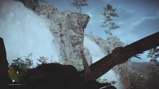 Aby ją dostrzec udaj się najpierw w okolice wodospadu - Maski Izila | Południowe Oros | Far Cry Primal - Far Cry Primal - poradnik do gry