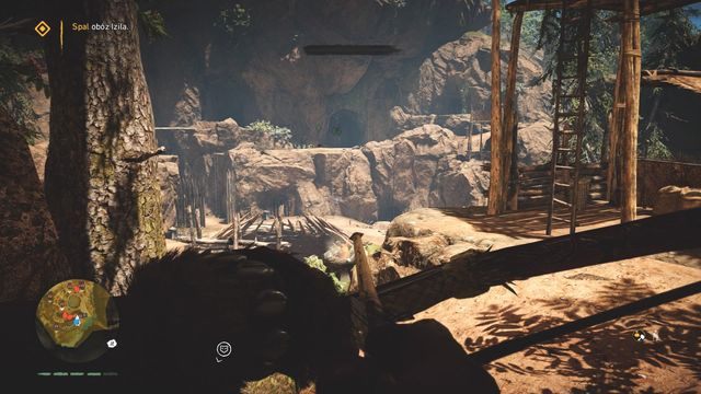 Od wejścia do obozu nie wychodź z jaskini na otwarty teren - Łindźa w niewoli (Szaman Tensai) | Opis przejścia | Far Cry Primal - Far Cry Primal - poradnik do gry