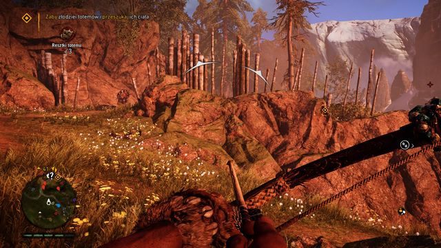 Jeżeli zostaniesz wykryty i wrogowie uciekną znajdziesz ich w pobliskim obozie. - Zaginiony totem (Rzemieślnik Łogi) | Opis przejścia | Far Cry Primal - Far Cry Primal - poradnik do gry