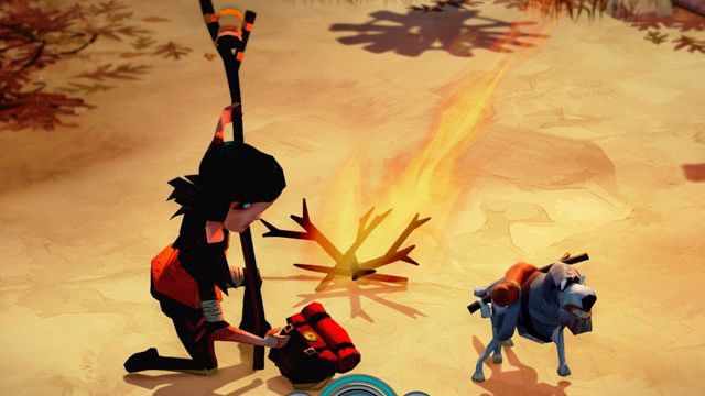 Zajęcie miejsca przy ognisku daje również szansę na ogrzanie się. - Jak wykonywać przedmioty? | Crafting | The Flame in the Flood - The Flame in the Flood - poradnik do gry