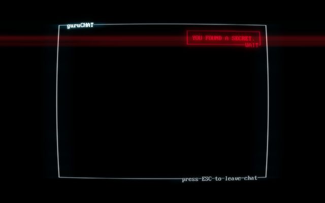 Jeden z sekretnych terminali - Terminale komuputerowe | Sekrety SUPERHOT - SUPERHOT - poradnik do gry