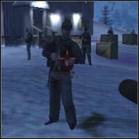 Po dojściu do widocznego z oddali domku wpadniesz na grupkę pięciu oponentów - The Weather Station - część 2 | Misja 3 w IGI 2 Covert Strike - IGI 2: Covert Strike - poradnik do gry