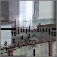 Pozostałe naboje wykorzystaj do załatwienia wartowników chodzących po murze a także tych, którzy znajdują się wewnątrz samej bazy - Production Facility - część 1 | Misja 6 w IGI 2 Covert Strike - IGI 2: Covert Strike - poradnik do gry