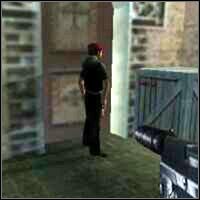 Zatrzymaj się tu na chwilę i załatw wszystkich widocznych przeciwników - Libyan Rendezvous - część 1 | Misja 8 w IGI 2 Covert Strike - IGI 2: Covert Strike - poradnik do gry