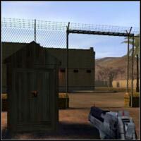 Identycznie postąp z bramką na północy (niedaleko budynku, w którym się chowałeś) - Prison Escape - część 4 | Misja 9 w IGI 2 Covert Strike - IGI 2: Covert Strike - poradnik do gry
