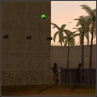 Ostrożnie podejdź do głównych drzwi i włam się do środka - Pribois Villa - część 1 | Misja 10 w IGI 2 Covert Strike - IGI 2: Covert Strike - poradnik do gry