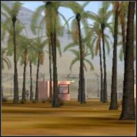 Podstawowy problem tej misji to brak jakiegokolwiek miejsca, w którym można się było schować (zanim jeszcze wejdzie się do bazy) - The Airfield - część 1 | Misja 11 w IGI 2 Covert Strike - IGI 2: Covert Strike - poradnik do gry