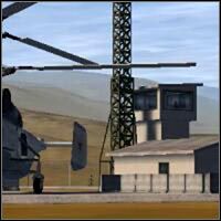 Wyjdź z budki i idąc przy siatce ruszaj w stronę śmigłowca - The Airfield - część 2 | Misja 11 w IGI 2 Covert Strike - IGI 2: Covert Strike - poradnik do gry