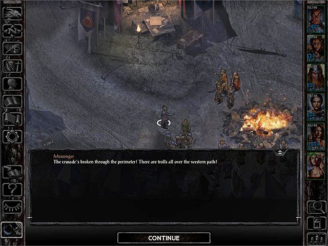 Bitwa w obozie składa się z trzech dużych części i epilogu - Obrona obozu - zadanie główne - Coalition Camp - Baldurs Gate: Siege of Dragonspear - poradnik do gry