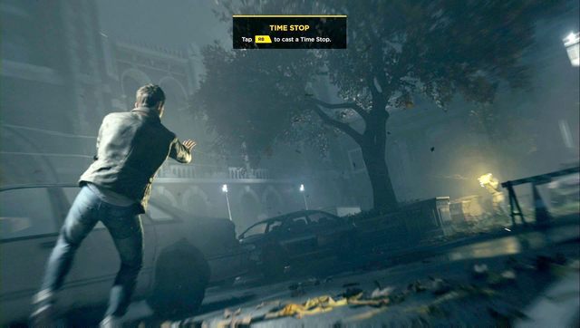 Time Stop pozwoli ci na chwilowe wyłączenie przeciwnika z walki - Akt I - Campus Escape | Opis przejścia w Quantum Break - Quantum Break - poradnik do gry