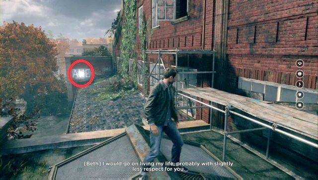 Kolejny sekret na dachu - musisz wyjść przez okno na piętrze - Akt II - Bradbury Swimming Pool | Opis przejścia Quantum Break - Quantum Break - poradnik do gry