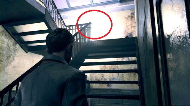 Po cutscenie odnajdź jeszcze jeden na schodach - Akt IV - Swimming Pool 2010 | Opis przejścia Quantum Break - Quantum Break - poradnik do gry