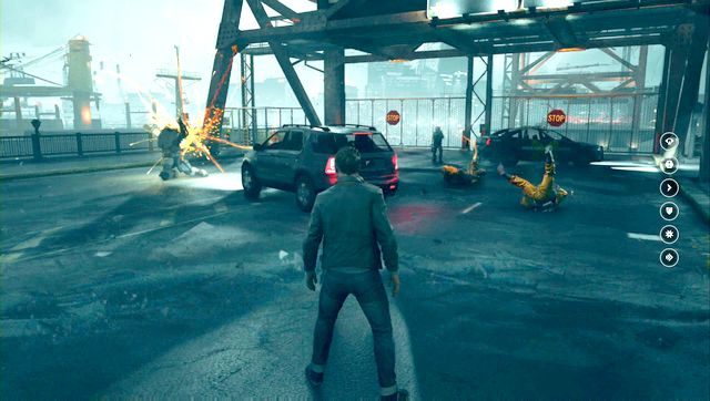 Na moście pokonaj Juggernauta - to ostatnia walka w tej części - Akt IV - Port Donnelly Bridge | Opis przejścia Quantum Break - Quantum Break - poradnik do gry