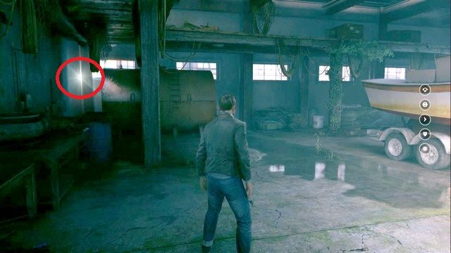 Jednbo ze źródeł znajdziesz za zbiornikiem w magazynie - Chronon Sources (akt II) | Sekrety Quantum Break - Quantum Break - poradnik do gry