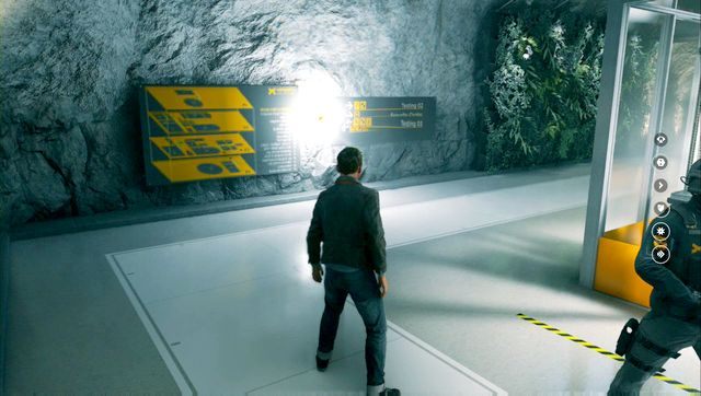 Na zakręcie w laboratorium odnajdziesz jedno z ostatnich źródeł - Chronon Sources (akt III) | Sekrety Quantum Break - Quantum Break - poradnik do gry