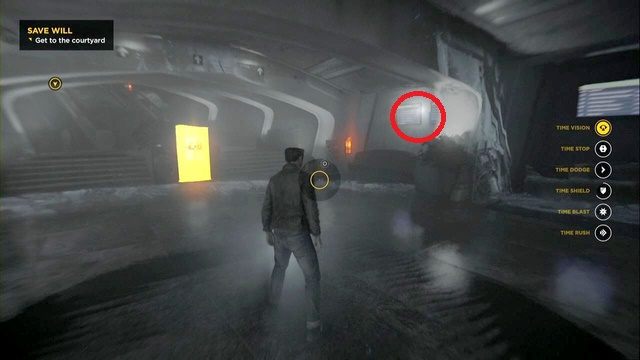 Chronon Source w korytarzu - Chronon Sources (akt IV i V) | Sekrety Quantum Break - Quantum Break - poradnik do gry
